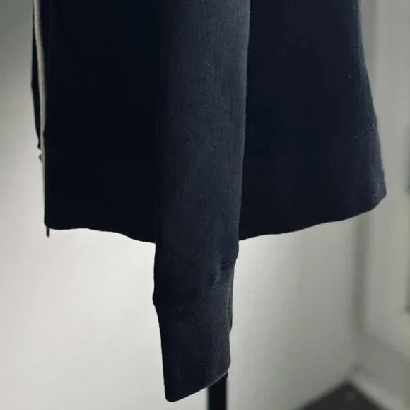 Craig Green Black Bonded Jersey Men's Zip Hoodie w/ Body & Hood Cording – EU M - Picture 5 of 11